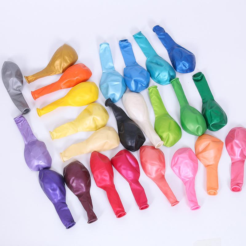 50 Mixed Color Balloons Anniversary Festival Wedding Decoration Balloons Christmas Birthday Party Diy Decoration Balloons
