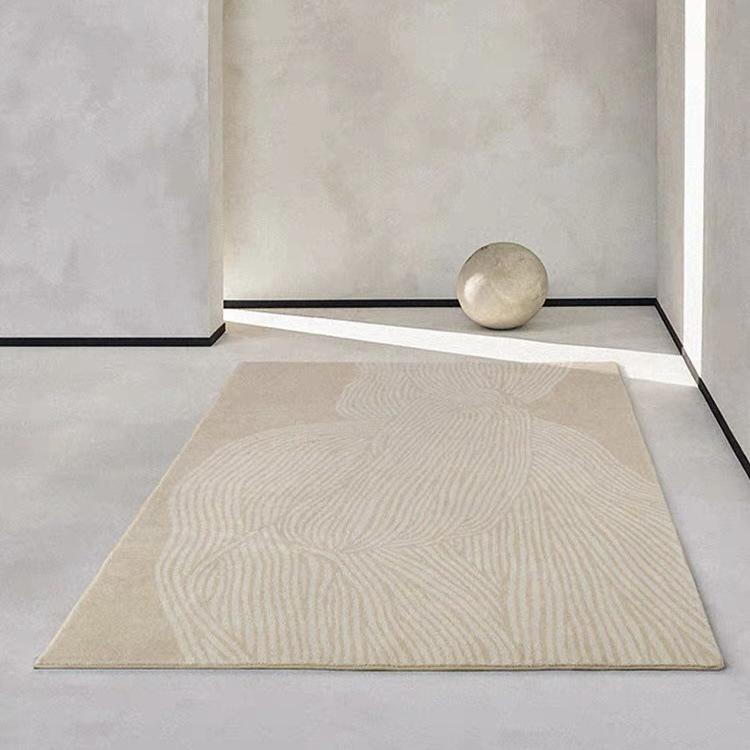 Luxuriöser Imitat-Kaschmir Teppich mit Rutschstopp für Wohnzimmer, Schlafzimmer oder Kaffeetisch