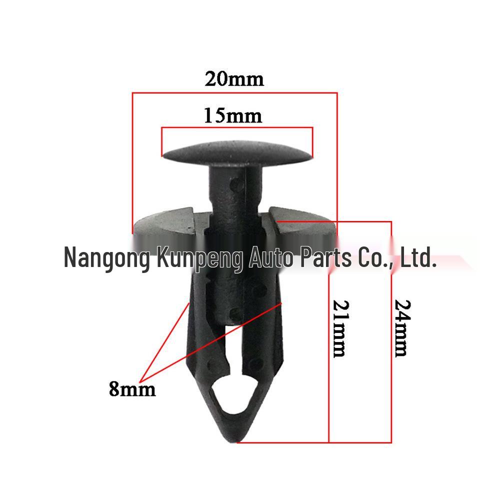 Compatible Bumper & Fender Clips for Honda & Toyota
