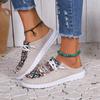 Fashion 2024 Spring and Autumn Fashion New Women's Round Toe Walking Shoes Casual Comfortable Shallow Mouth Thick Sole Sneaker