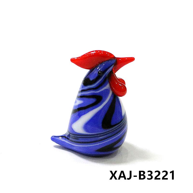 Easter Decor Kawaii Glass Chick Ornaments Cute Animal Mini Figurine for Diy Fairy Garden Dollhouse Home Desk Decoration Supplies