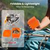 5800w Portable Gas Stove With Piezoelectric Ignition &amp; Fuel Tank Adapter Outdoor Camping Backpacking Burner Cooker