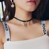 Female Short Style Cool Collarbone Star Choker
