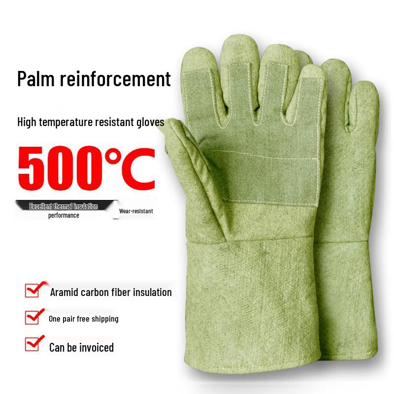 High-Temperature Resistant Aramid Carbon Fiber Gloves