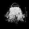Santa Claus Beard Xmas Simulated Beard White Beard Decorative Christmas Cosplay Costume Prop Xmas Party Decor Supplies