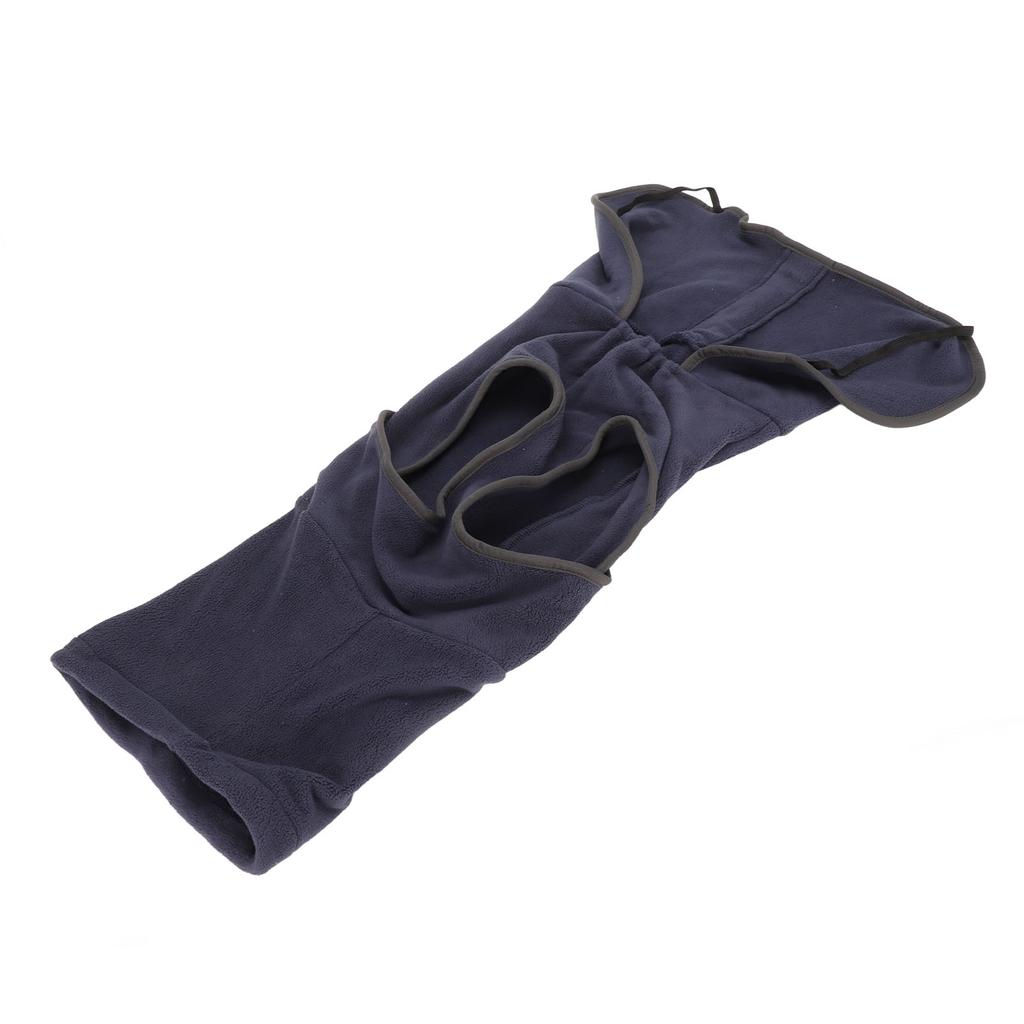 Hunde Winterjacke Warm Verdickend Hochelastisch Bequem Warmer Hundemantel für Kaltes Wetter Marineblau