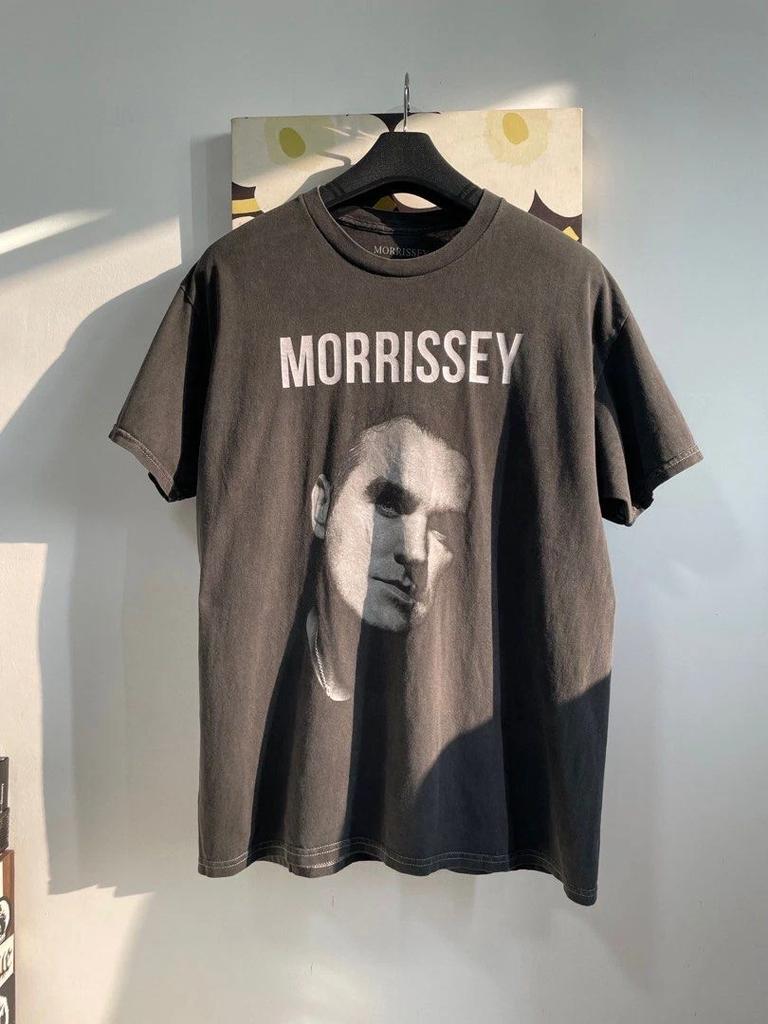 Morrissey 90s The Smith Rare Design Unisex Summer New Vintage Fashion Cotton Unisexs and Womens Top