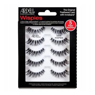 Natürliche wasserfeste Wimpern Ardell demi wispies Multipack schwarz 5 Stück
