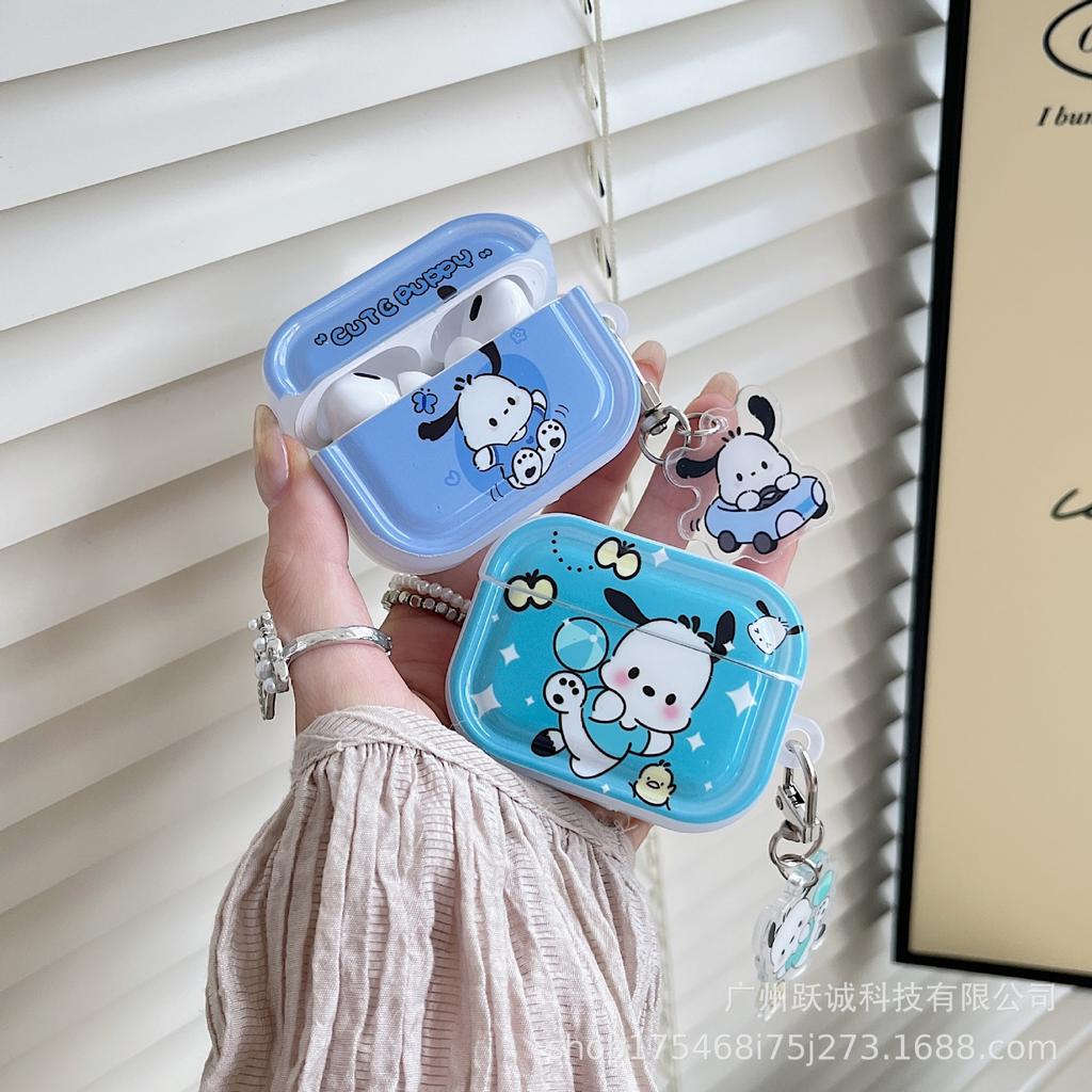 Pacha dog is suitable for Apple earphone case airpodspro1 earphone case AirPods1st generation 1/1st generation soft case.