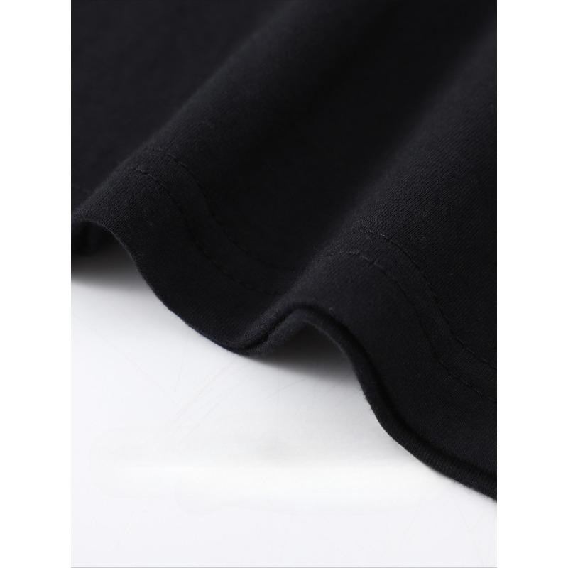 European sizes Urban Casual Men's Printed T-Shirt | Short Sleeved Round Neck, Suitable for Summer, Holiday T-Shirt