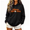Women's Color Loose Fit Hoodie Sweatshirt Casual Top for Halloween