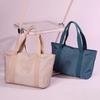 Women's Nylon Bag Large Capacity Tote Bag Multi-Pocket Lightweight Water-Repellent Handbag