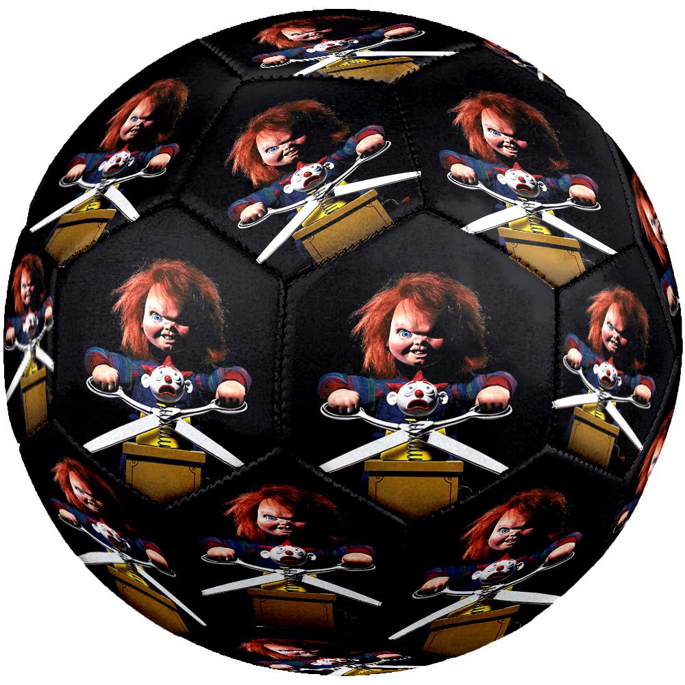 Chucky Theme Size 5 Soccer Ball, Suitable for Both Indoor and Outdoor Matches, a Gift Suitable for Everyone.