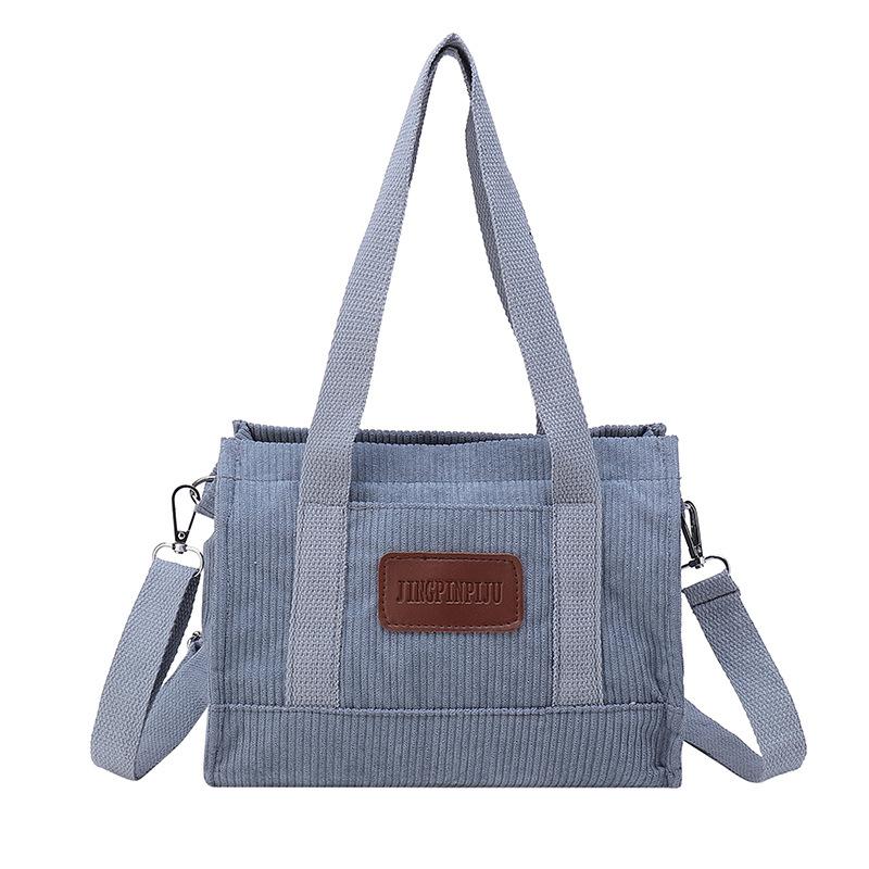 

Жіноча сумка вельветова 2024 нова маленька квадратна сумка корейська ins трендова сумочка текстурна на плече через плече синій