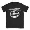 2026 New Fashion Rock Music Band Gorillazs TShirt Men 100Cotton Summer Oversized Soft Clothes Vintage Round Neck Short Sleeve