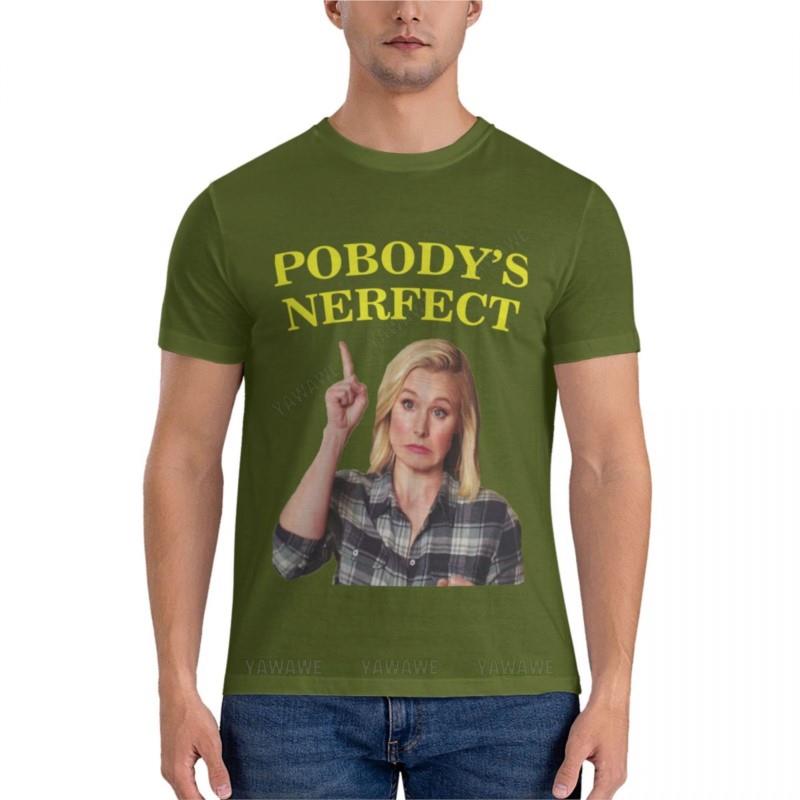 Pobody's Nerfect [2] Essential T-Shirt korean fashion men clothes men workout shirt male tops t shirts for men