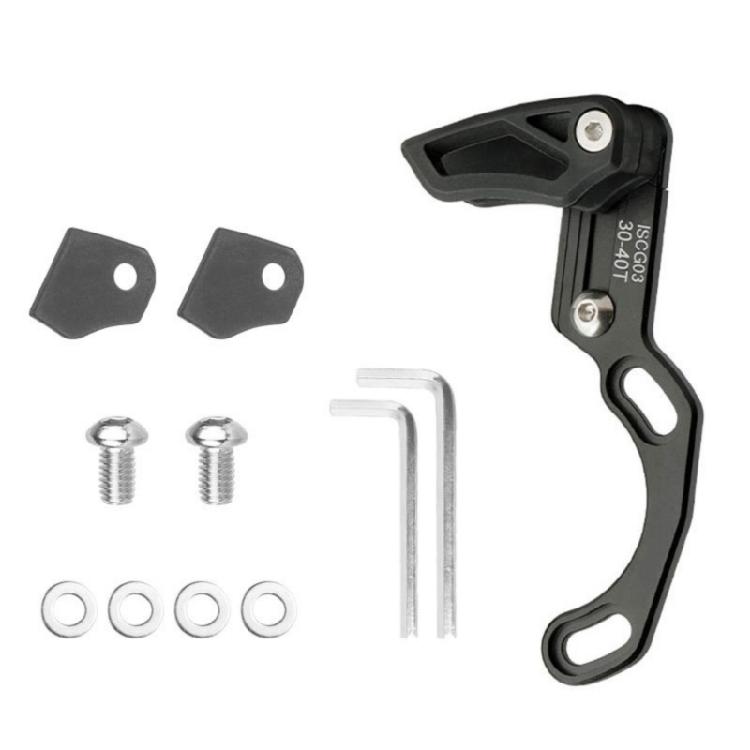 Велосипеды Однодисковый Направляющая цепи Ловушка цепи Регулируемый Односкоростной шатун Велосипеды Защита цепи Легко установить