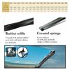 Erick's Wiper 14" Rear Wiper Blade & Arm Set Kit For Seat Ibiza 6L 6J 2002 - 2012 Windshield Windscreen Tailgate Window Brush