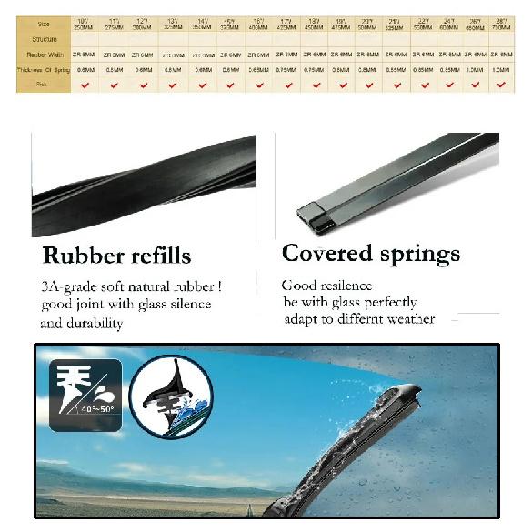 Erick's Wiper 14" Rear Wiper Blade & Arm Set Kit For Seat Ibiza 6L 6J 2002 - 2012 Windshield Windscreen Tailgate Window Brush