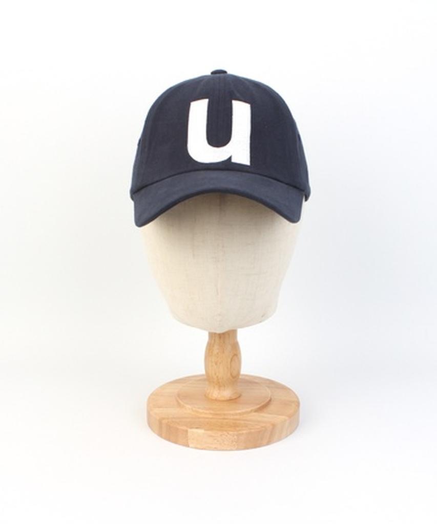 Yunibeosyeolkemiseuteuli Bold U Navy Ballcap Washed Ballcap