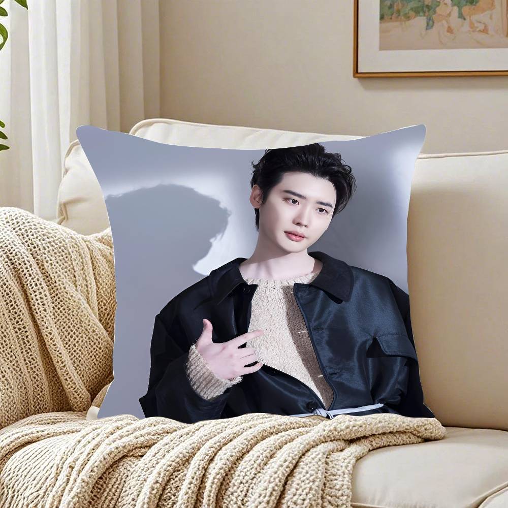 Lee Jong Suk Pillow Case Pattern Printed Pillowcase for Living Room Sofa Cushion Cover & Bedroom Decor
