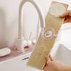 Silicone Faucet Drain Pad Splash Proof Anti-slip Sink Splash Guard Flexible Foldable Countertop Storage Tray Bathroom