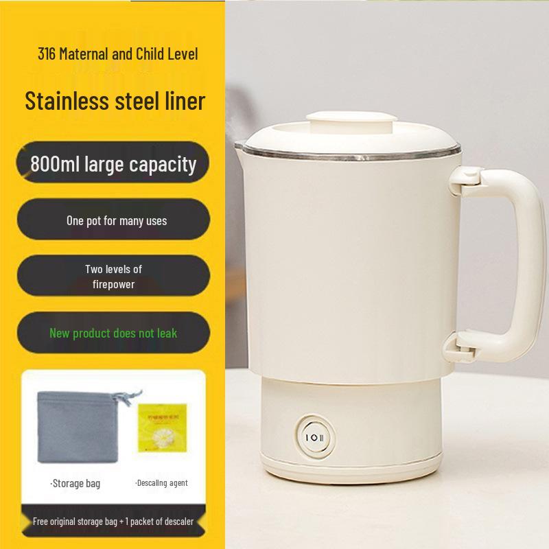 Mini Folding Portable Electric Kettle | Travel Outdoor Telescopic Water Bottle