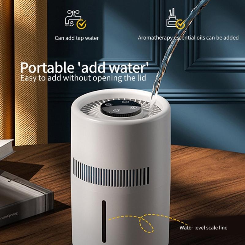 Desktop Air Purifiers Filter Portable Air Cleaner Odor Remover Air Freshener for Bedroom Office Small Air Purifiers
