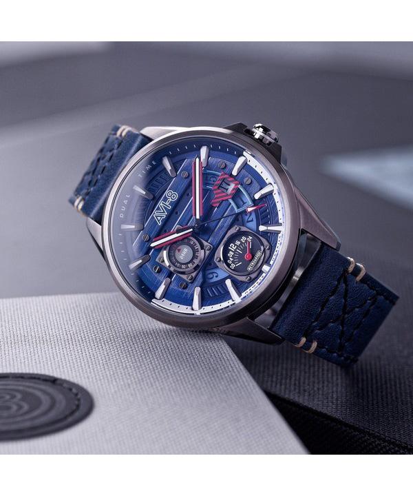 AVI-8 Hawker Harrier Farley Multifunction Regiment Blue Dial Quartz AV-4098-03 herreklokke