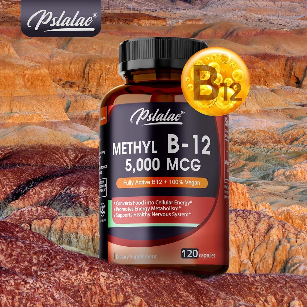 Ogni capsula contiene 5000 microgrammi di vitamina B12 e metilcobalamina (metil B-12), che può promuovere il metabolismo energetico. 120 capsule.