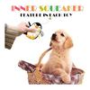 SHARLOVY Dog Rattle Animal Dog Stuffed Toys, Cute Dog Chew Toys Puppy Teething Toys, Pet Toys for Small and Medium Dogs, Soft Dog Toys, Shaggy Dog