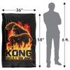 King Kong Skull Island Out Of The Fire Blanket