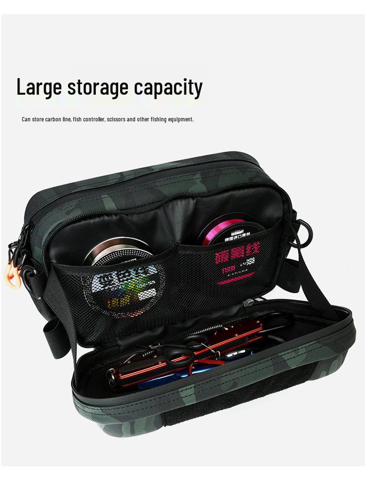 Waterproof Multifunctional Fishing Waist Bag - Fake Bait & Tackle Storage