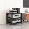 Mesa de Som Móvel e Suporte para Amplificador Valvulado - Armário Rack de Armazenamento para Home Theater