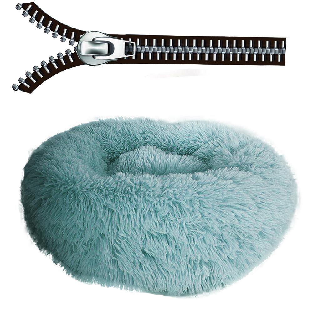 Buy Blue Soft Dog Beds House Sofa Washable Round Plush Mat For Large ... - Soft Dog Beds For Home Decor