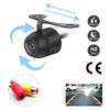 Reverse Camera HD Camera Small Butterfly Front View Rear View Blind Area One-stop Night Vision Camera Waterproof 170 Angle Doubl