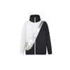 Swoosh Woven Jacket With Color Block Design Women Jacket Black Multicolor CQ8023-011