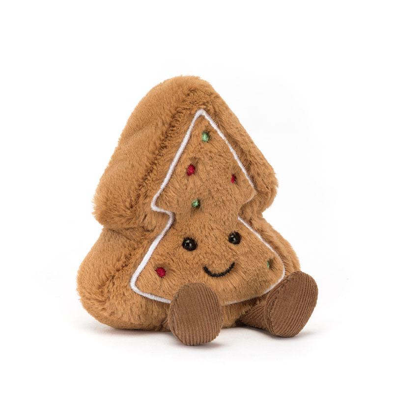 Fun Christmas Series Star Doll Gingerbread House Couple Snowman Plush Pillow Living Room Decor Gift reference