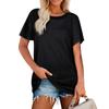 T-shirt Estive da Donna Vestibilità Larga Casual Manica Corta Top Morbidi Magliette Basic