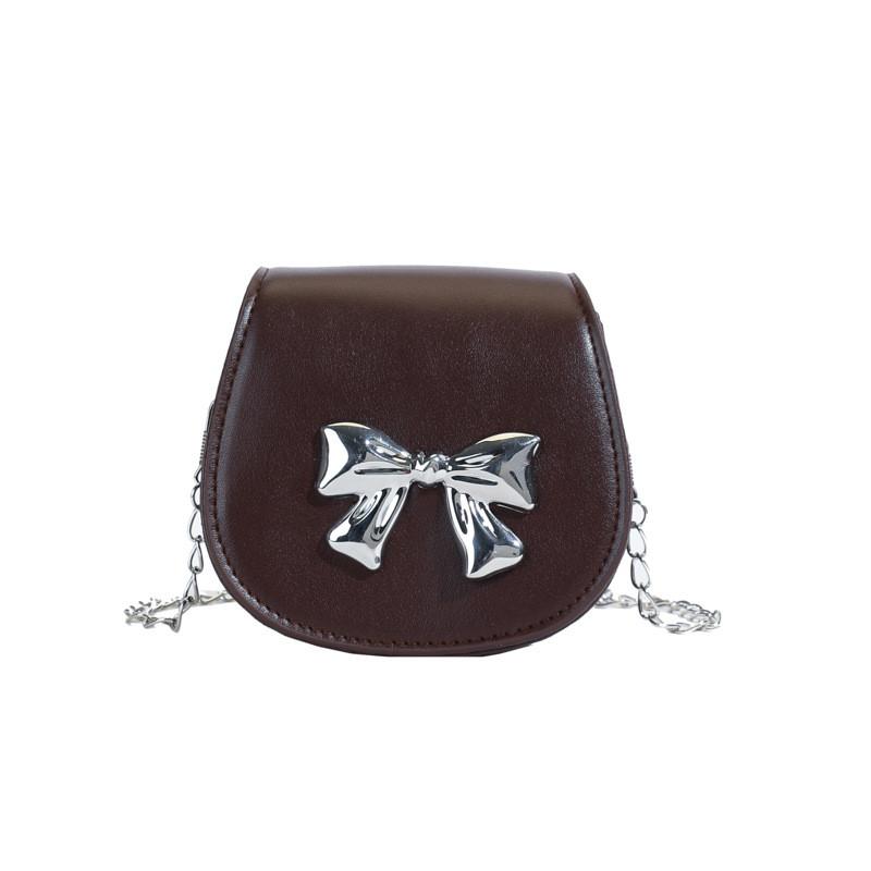 Stylish Mini Childrens Shoulder Bag With Unique Leopard Pattern And Chic Bow Accent
