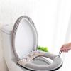 Zipper Style Cushion+lid Cover Bathroom Universal Closestool Seat Case Toilet Seat Cover  Toilet
