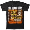 Men's Beach Boys Best Of Slim Fit T-shirt Black