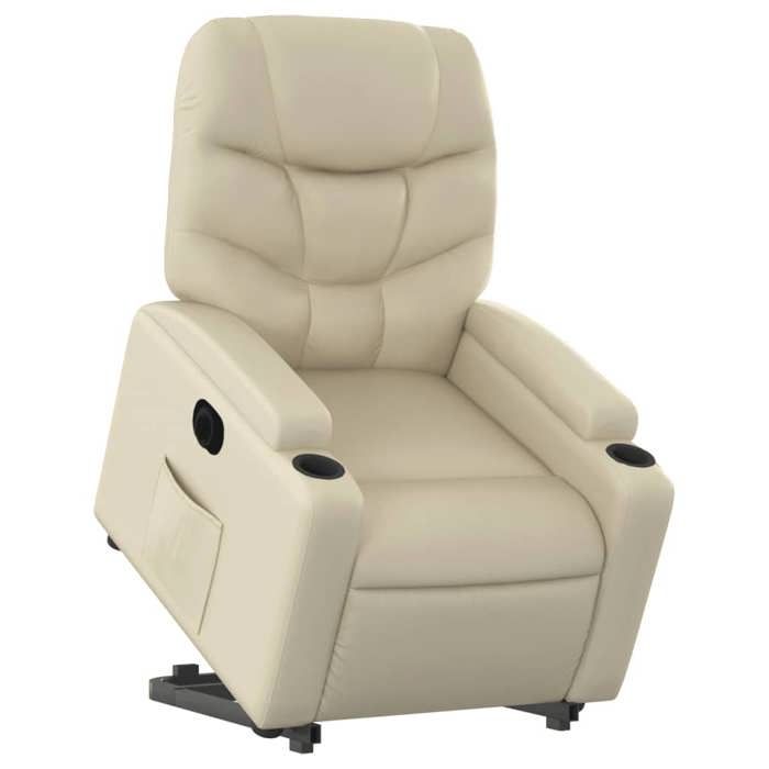 VidaXL Electric Recliner, Relaxation Chair with Adjustable Backrest and Footrest, Living Room Seat, Modern, 3204673