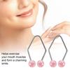 1Pair Develop Natural Dimples Dimple Trainer Alloy Easy to Wear Dimple Maker for Cheeks Sequin Style Facial Beauty Tools