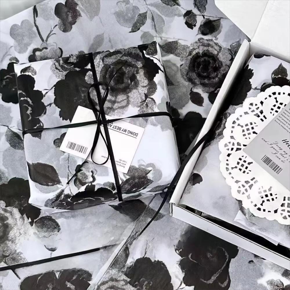 10PCS Multicolor Gift Wrapping Paper 50x35cm Packaging Paper Art Paper  Birthday Gifts Accessories
