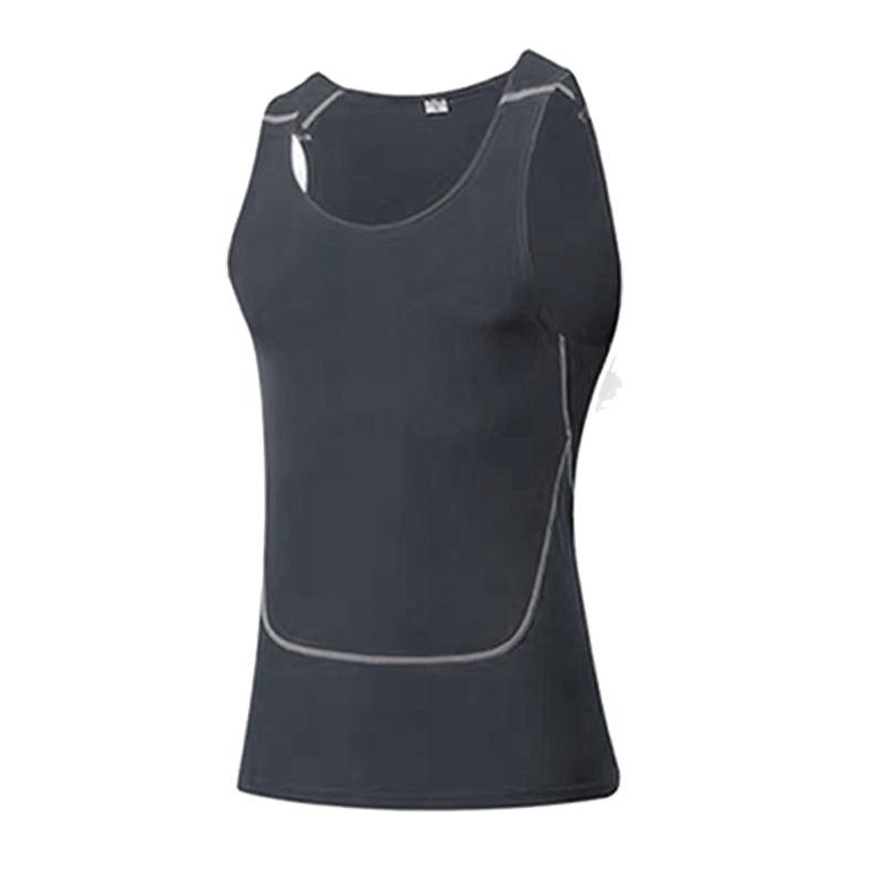 Men's Breathable Quick-Dry Slim Fit Sports Vest for Running, Training, and Basketball