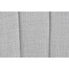 Fauteuil - Moderne - Sapin naturel - Polyester gris clair - 1 place - 68 x 69 x 89 cm