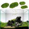 Artificial Simulation Moss Mats for Crafting 4Pieces Pillow Moss Crafts Decors for Terrariums and Garden Bonsais Decors