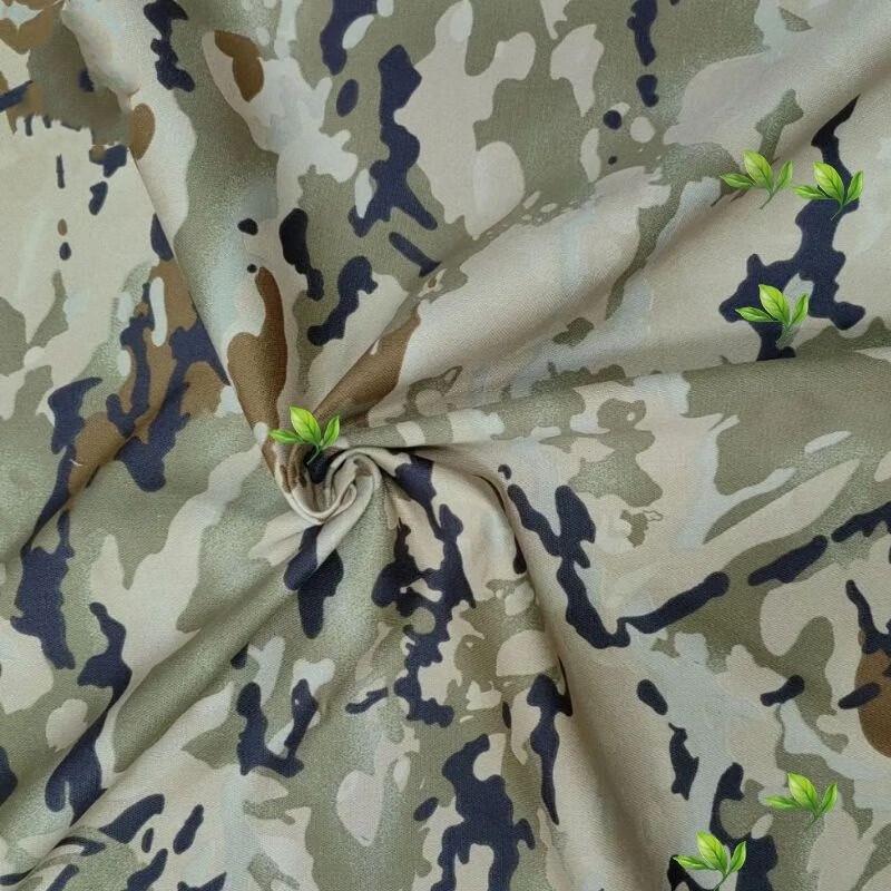 Camouflage Fabric Conference Tablecloth