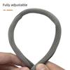 Split Entry Cable Sleeve with Tinned Metal Finish for Desk Cable Care, Charging Lines and Home Power Cables Indoors